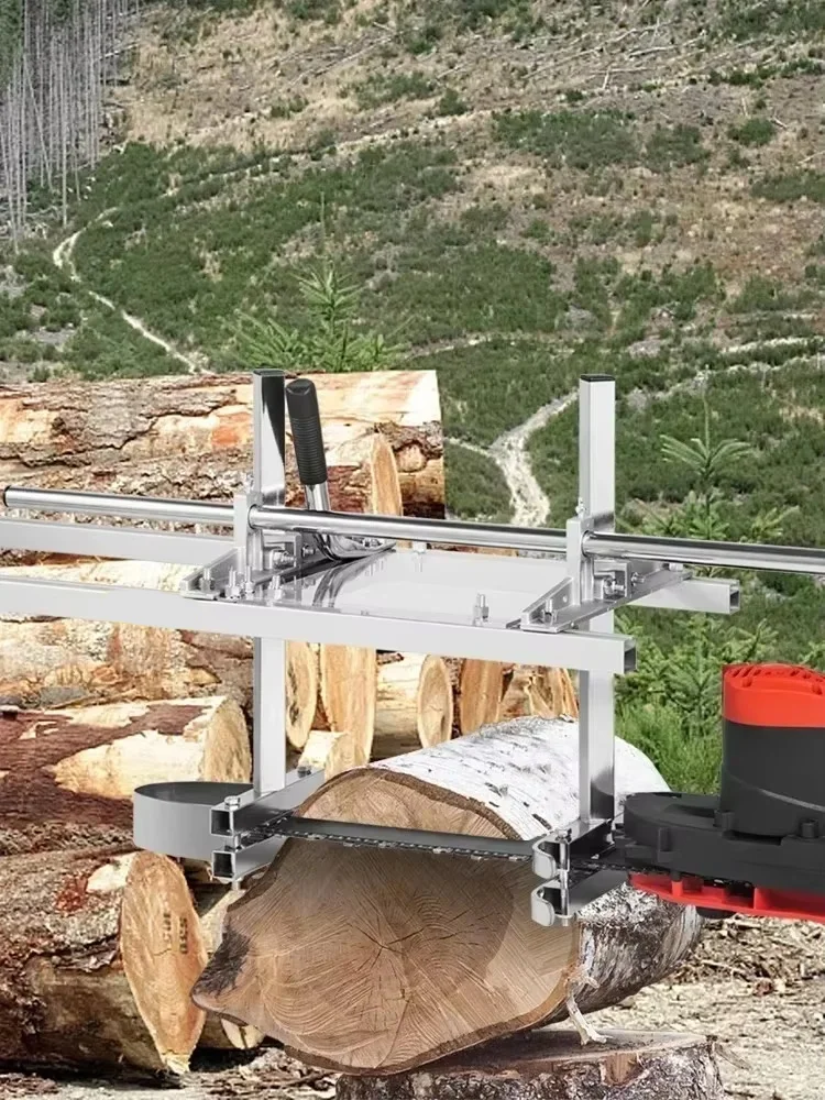 SIHAO Kettensägen-Fräsführungsschiene 14-24 Zoll, tragbares Holzschneidewerkzeug, verstellbar für Hausbesitzer, Holzarbeiter – Detail 3