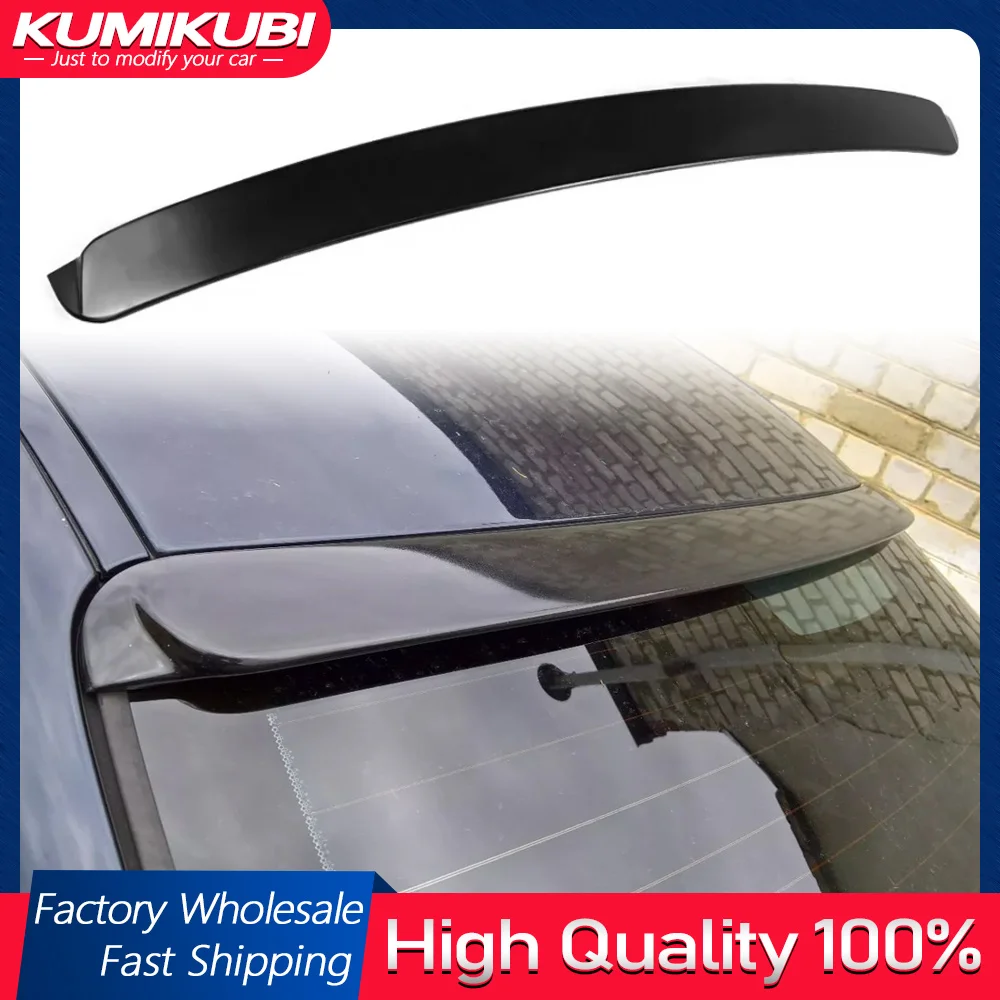 For 1998-2006 BMW 3 Series E46 ABS Black Carbon Rear Window Roof Car ...