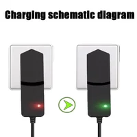 US/EU 100-240V AC 12.6V 1A 18650 Lithium Battery Charger, 12V 1A Portable Screwdriver Wall Charger with DC 5.5 * 2.1 MM Plug - Image 6