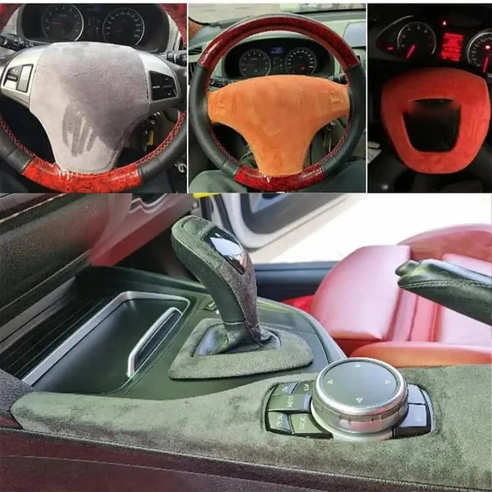 Self Adhesive Suede Fabric Faux Suede PU Leather for Jewelry Box Craft Decor Self-adhesive Film for Car Interior Styling Decal leather material leather fabric self adhesive leather sticker