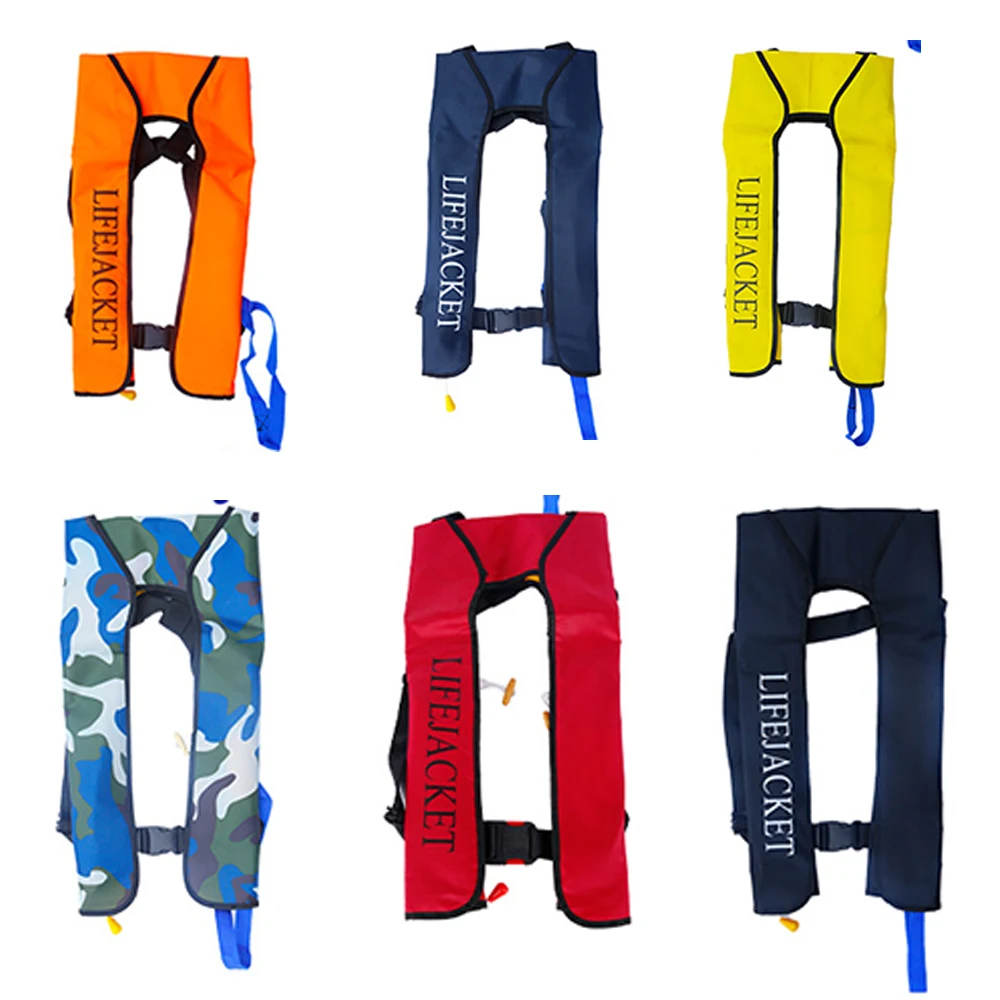 Automatic Inflation Life Jacket for Adult, Outdoor Portable, Large  Buoyancy, Boat Fishing, Ocean Fishing Vest, Adjustable Belt