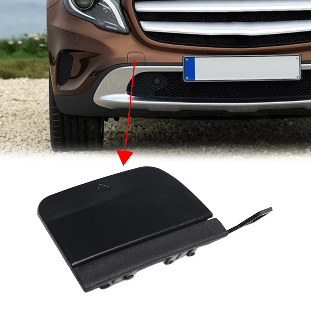 

For Mercedes GLA X156 2012-2016 Front Bumper Tow Hook Eye Cover Trim Trailer Cover Cap A1568850722 Automobile Accessories