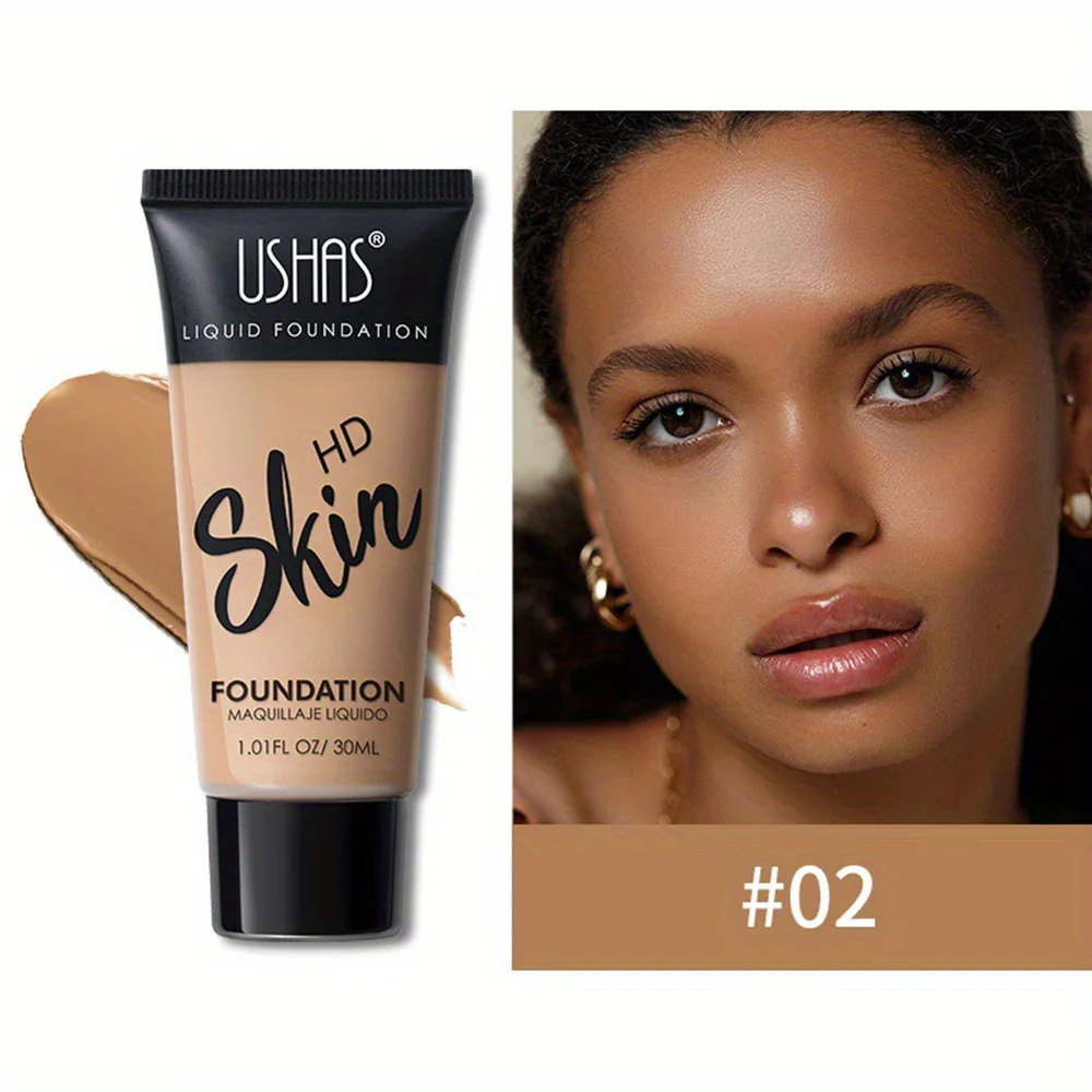 24Pcs 4 Colors Skin 24 Hr Extra-Long Wearing Liquid Hydrating Foundation Smooth Gorgeous & Flawless Complexion 4