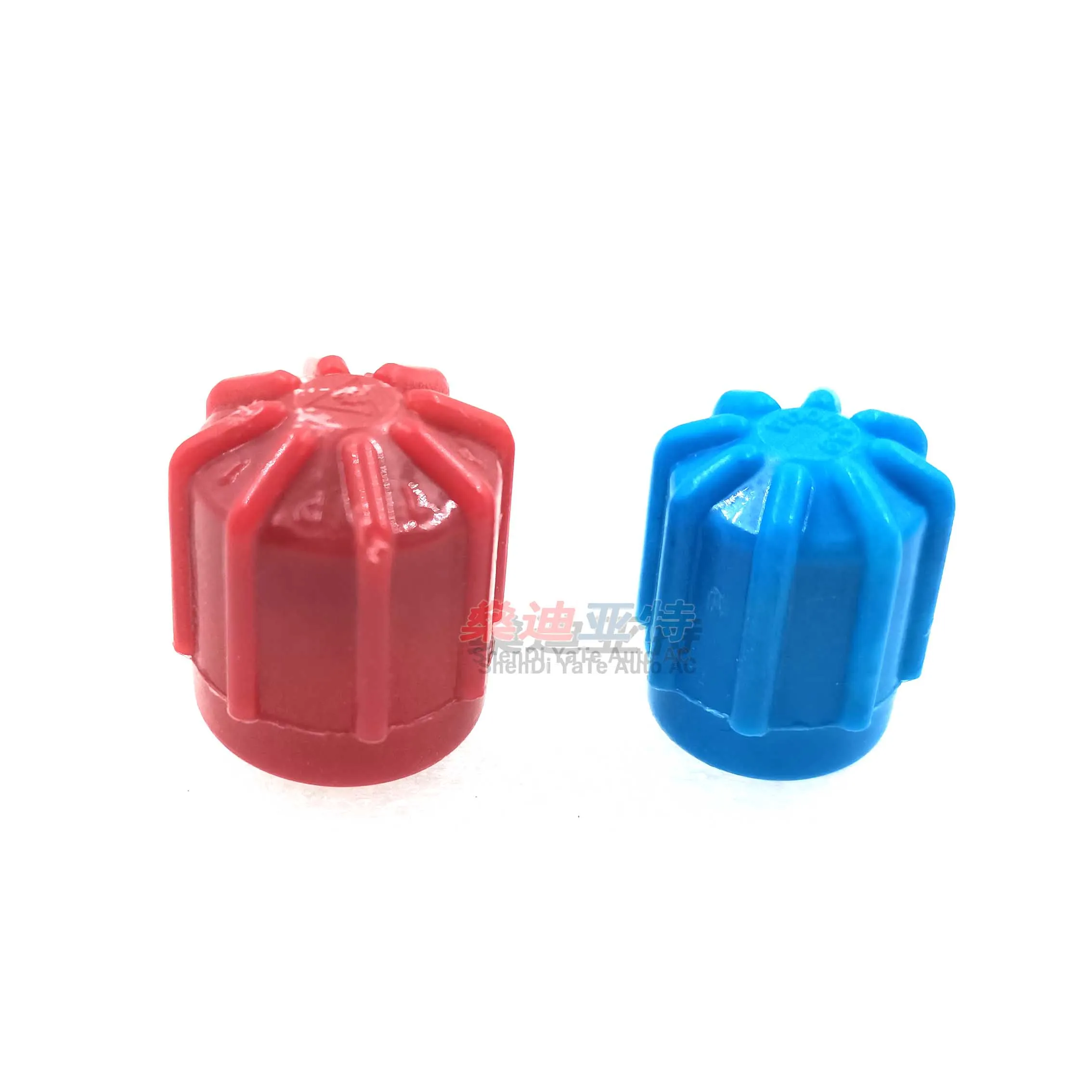 M8X1 M10X1 R134a A/C Valve Covers High/Low Pressure Hoses Seat Valve Cap Dust Hat For BMW Audi Mercedes-Benz Volkswagen Sagitar