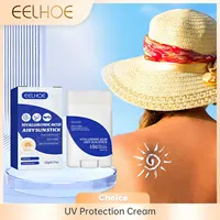 EELHOE UV Protection Cream Spf 50 UV Protection Outdoor Anti Oxidant Moisturizing Skin Care Hyaluronic Acid Face Sun Block Cream 1