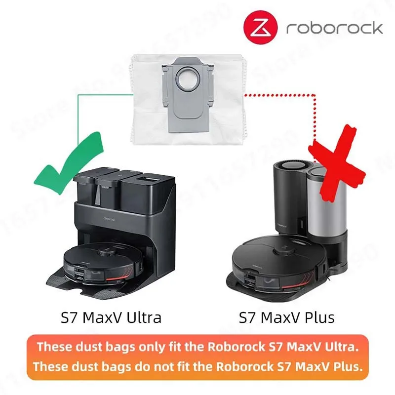 Vacuum Cleaner Robot Roborock S7 Maxv Ultra - Main Side Brush Mop Hepa  Filter Dust - Aliexpress