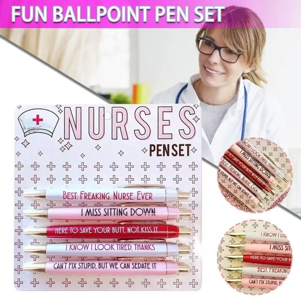 https://ae01.alicdn.com/kf/Sb2fc6153e13542d3aa932f4a11ffcc526/5Pcs-Students-Nursing-Pens-Gift-For-Nurses-Doctors-Fun-Pens-Funny-Nurses-Pens-Set-Black-Ink.jpg
