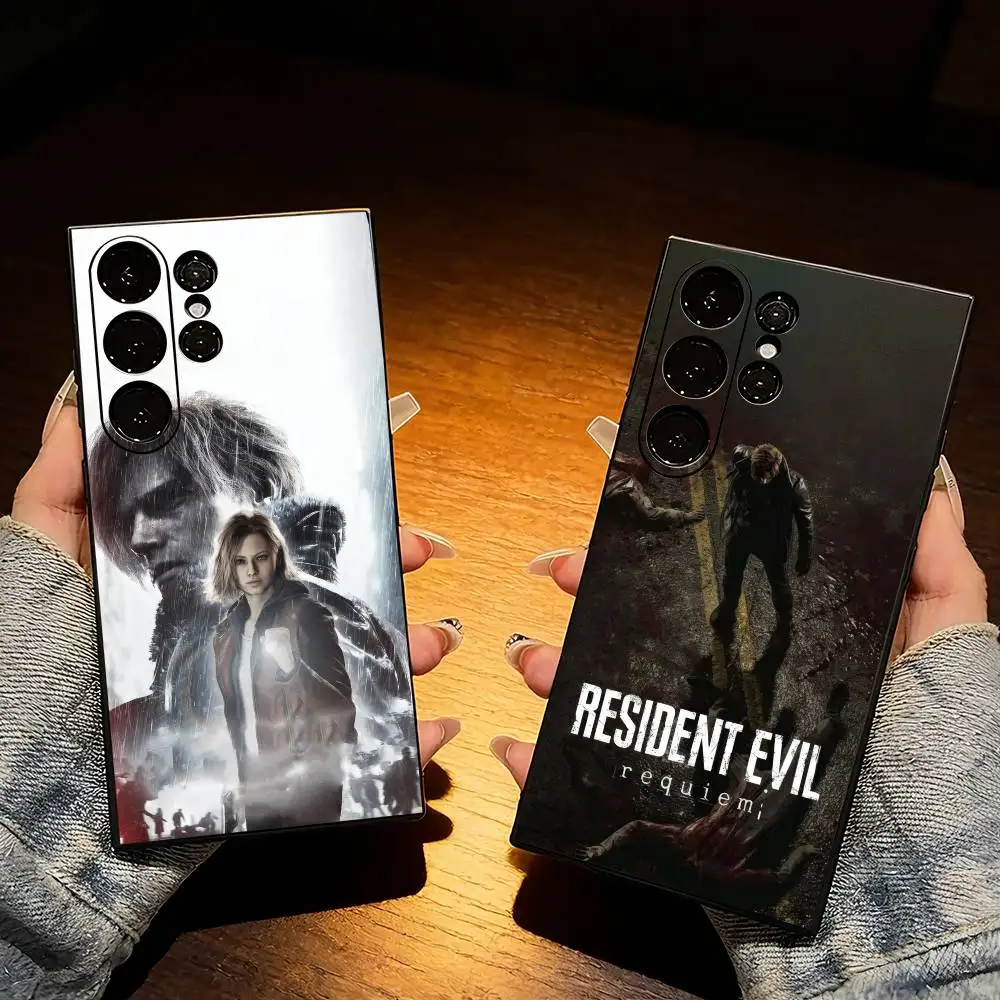 Resident Evil Requiem Themed Phone Case - Sleek Black Cover