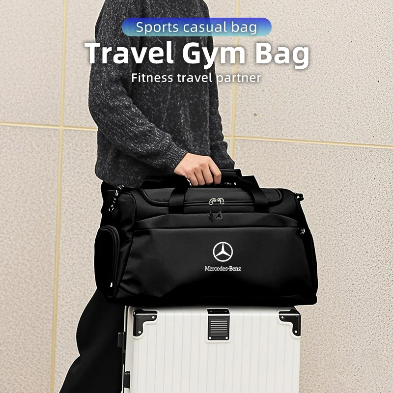 Car Gym Bag Large Capacity Shoulder Bag Travel Backpack