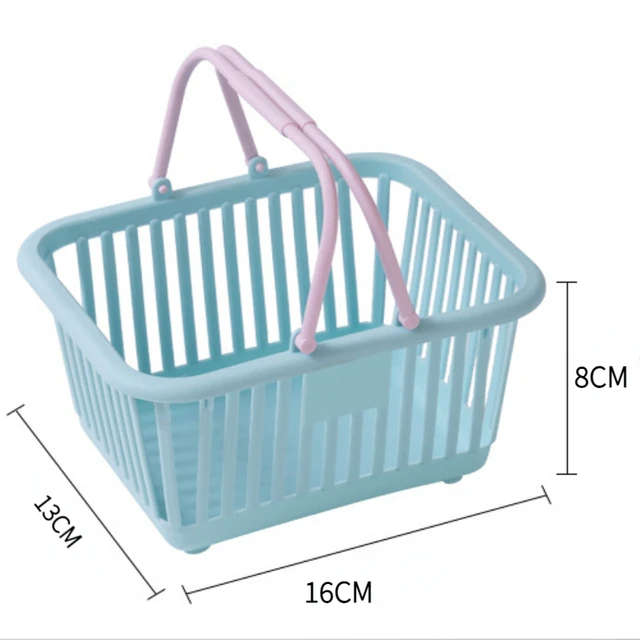 Cseresznye És Eper Szedés Kis Kosár, Mini Tároló Fürdőkosár, Négyzet Alakú Hordozható Kerek Képernyő - Image 5