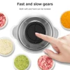 Electric Meat Grinder 3L Large Household Capacity Stainless Steel 2 Gears 300W High Power Kitchen Cooker Blender 5