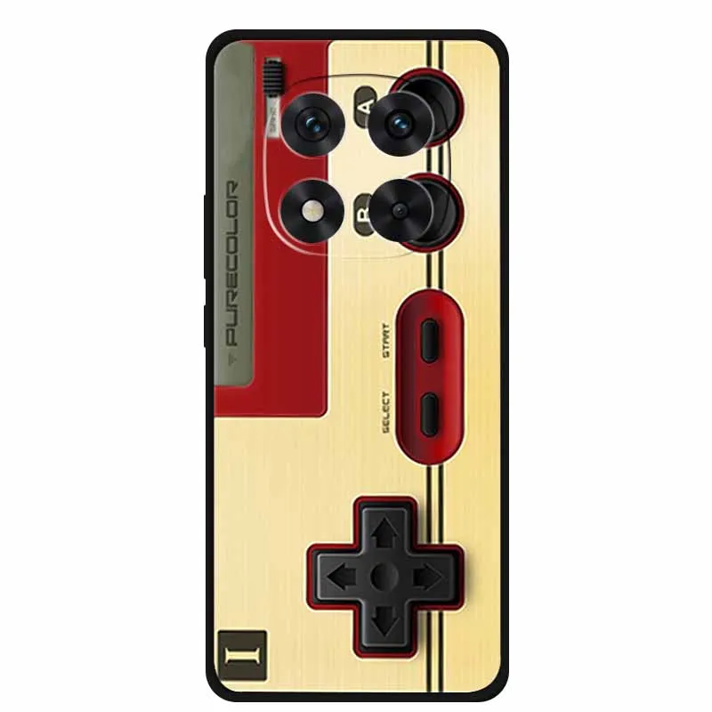 Black Silicone Soft TPU Shockproof Protective Back Cover