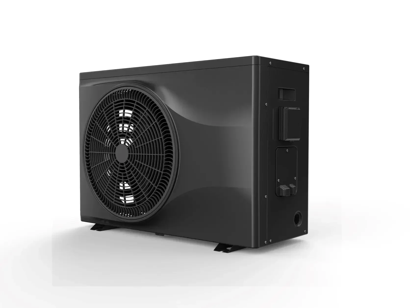 Yunyi Sunrain R32 DC inverter swimming pool heat pump BYC high COP CE ErP swimming pool heat pump for family use