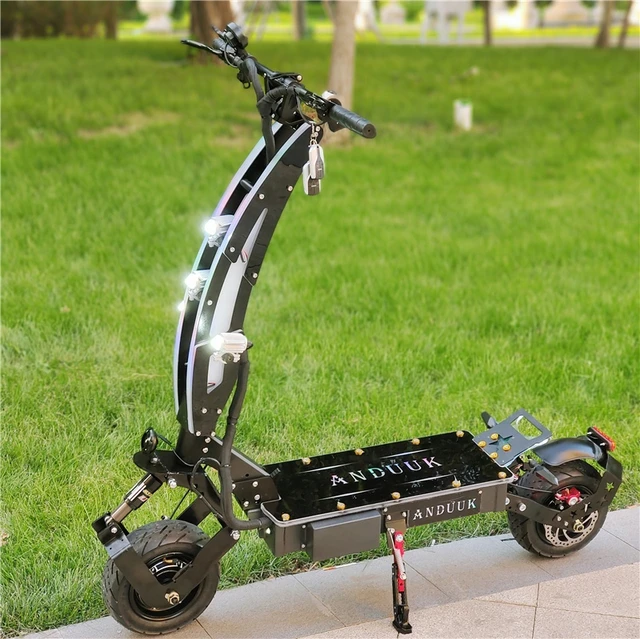 Trottinette électrique de 37 pouces avec télécommande sans fil, double  moteur de 900W, autonomie de 15 mph - AliExpress