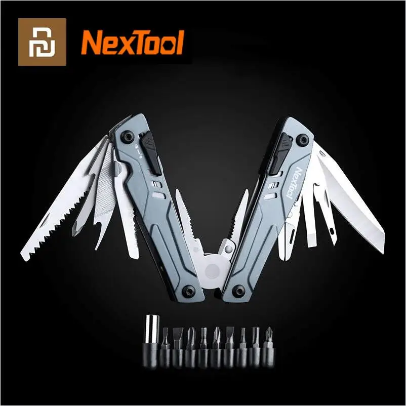 

NexTool Sailor Pro 14-In-1 Multi-Function Tools Folding Pliers Camping Hiking Portable Scissors Opener Screwdriver Multitool Saw