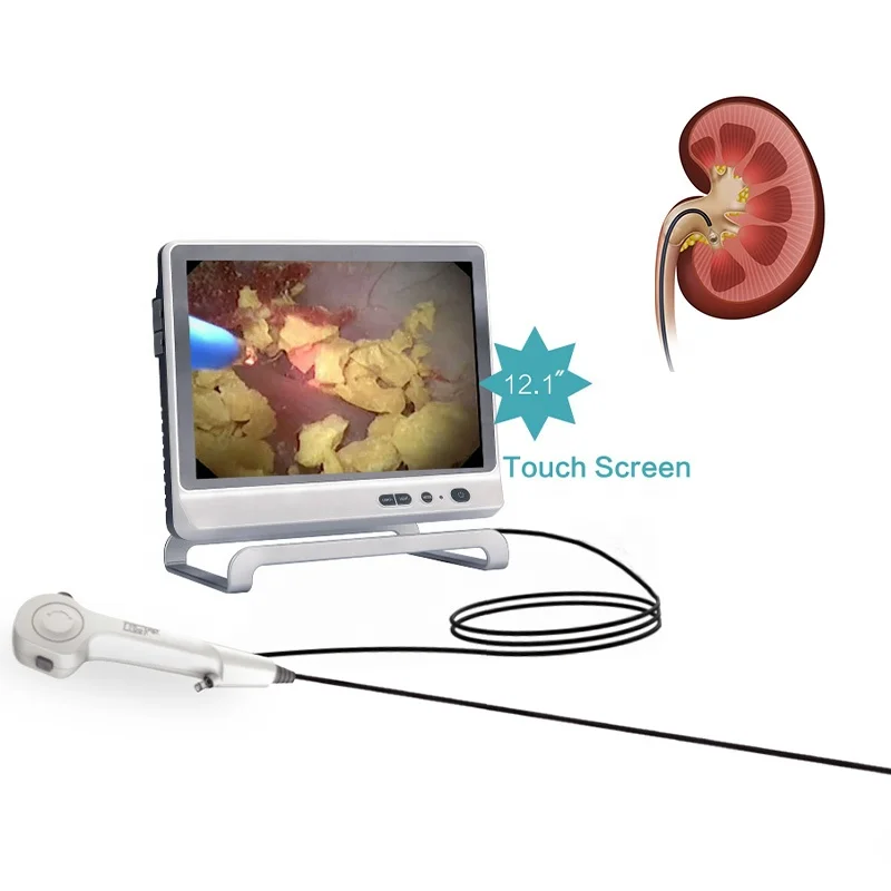 

7.5Fr High quality Urology Disposable Ureteroscope Single-Use Flexible Video Ureteroscopy with working channel Cystoscope