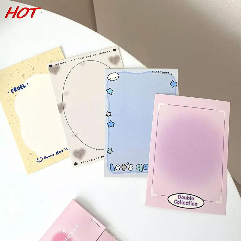 아름다운 부드러운 카드 헤드 카드 백 포장 재료 선물, DIY 종이 미술 용품, 10 개