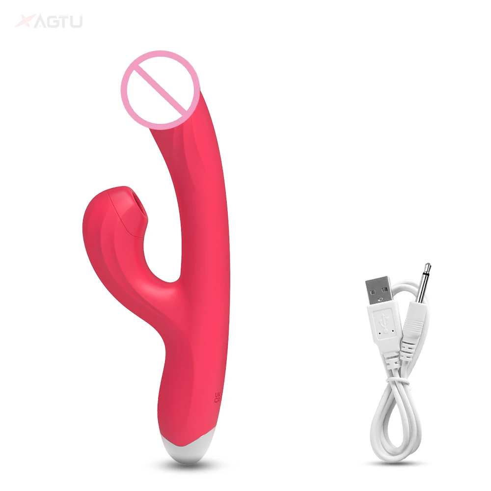 Vibrator für kraftvolle Frauen Vakuum Klitoris Stimulator Clit Sucker 2 in 1 G Spot Heizung Dildo weibliche Sex Heatg_voghion.com