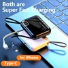 30000mah Portable Power Bank Pd100w Detachable Usb To Type C Cable Two-way Fast Charger Mini Powerbank For Iphone Xiaomi Samsung 4