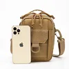 Oblique Straddle Portable One Shoulder Oxford Cloth Men's Small Bag Multi Functional Portable Waistpack 3