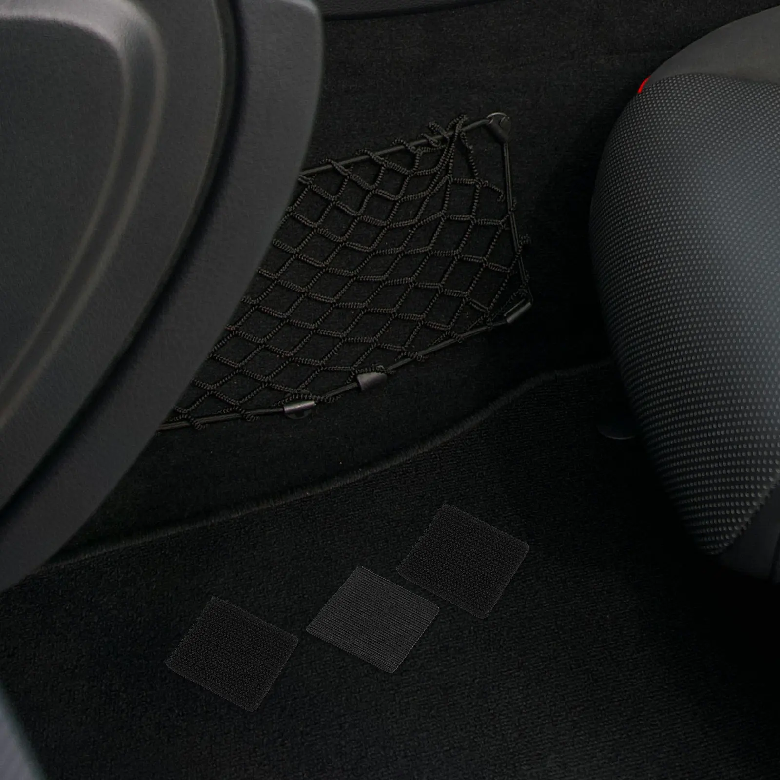 10세트 자동차 매트 고정 스티커 접착 훅 루프 테이프 내열 방수 자동차 카펫 그리퍼 훅 테이프 (자동차 내부용)