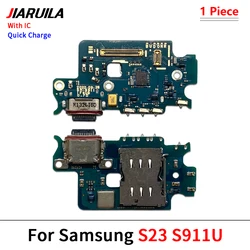 Premium USB Charging Port Socket and Charger Dock Connector Board Flex (S23 S911U  With IC)