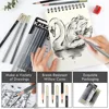 Kalour Pro Charcoal Pencil Set 6/12 Premium Artist Grade Eco-Friendly Wood Sketch Pencils, Drawing Blending Shading Art Students 3