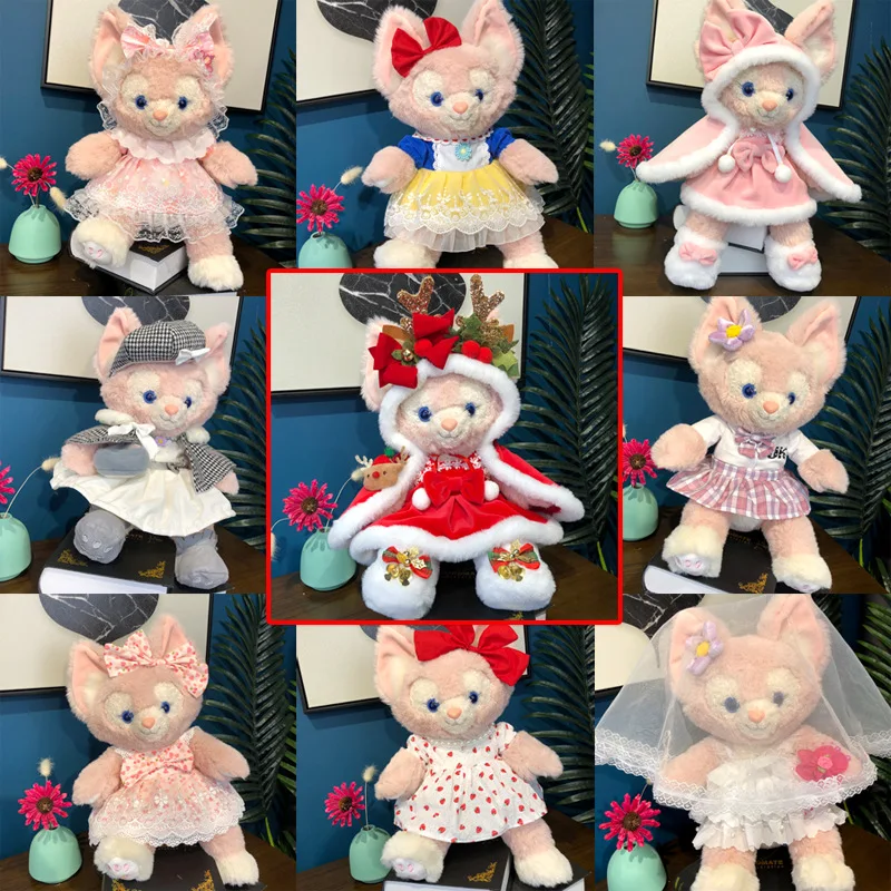 

Plush Doll Clothing 40cm Stuffed Toy Decorate Apparel For Lina Bell Stellalou Mickey Mouse Cute Small Skirt Christmas Decoration