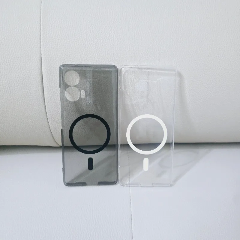 Magsafe Magnetic Transparent Case - Clear Protective Cover