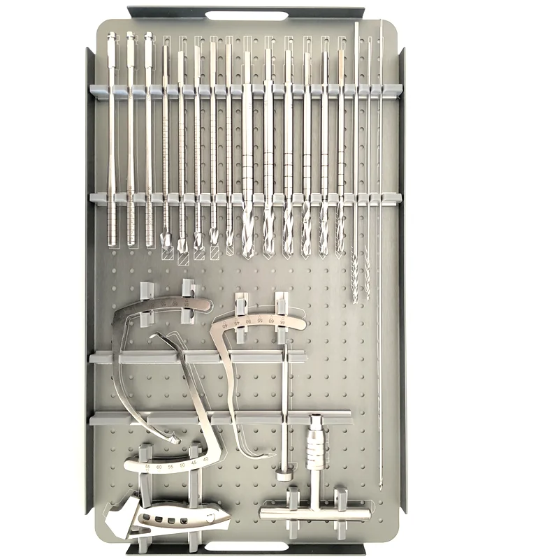 

High Quality ACL-PCL Reconstruction Instrument Set arthroscopy instruments set knee brace for acl