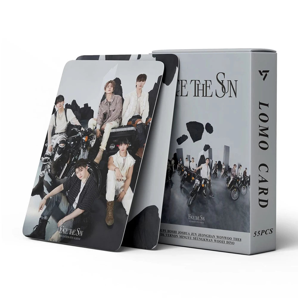 Kpop Lomo Cards 55pcs/set New Album FML Photocards Kpoo Boys Photo Card Postcard for Fans Collection Gifts