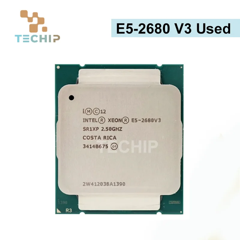 

E5-2680 V3 ЦП 12-ядерный 2,5 ГГц SR20Z 30 Мб 120 Вт LGA 2011-3 процессор 100% нормальная работа Intel Xeon