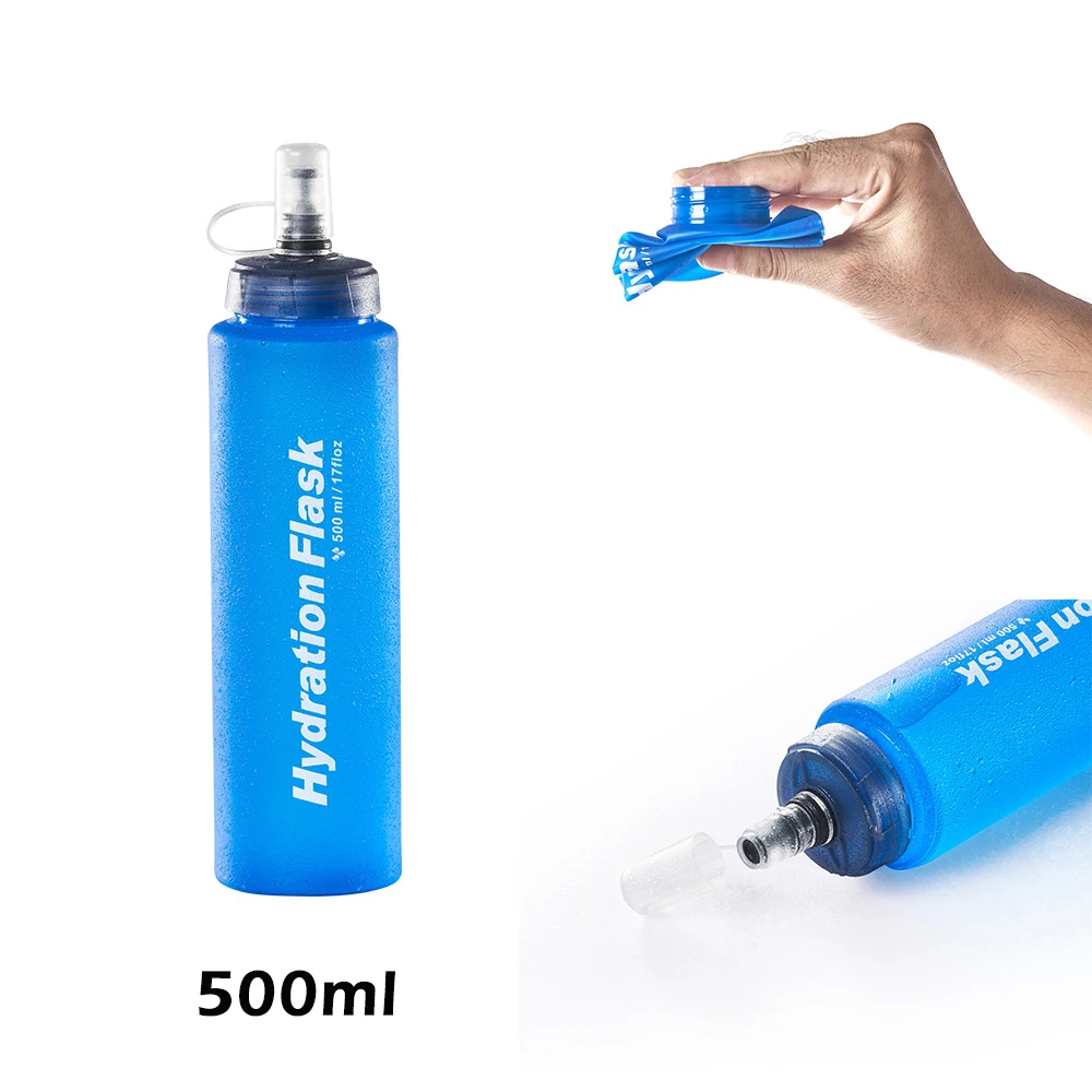 실행 수화 조끼 배낭 남자 여자 야외 스포츠 가방 트레일 마라톤 조깅 하이킹 사이클링 배낭 워터 가방 플라스크