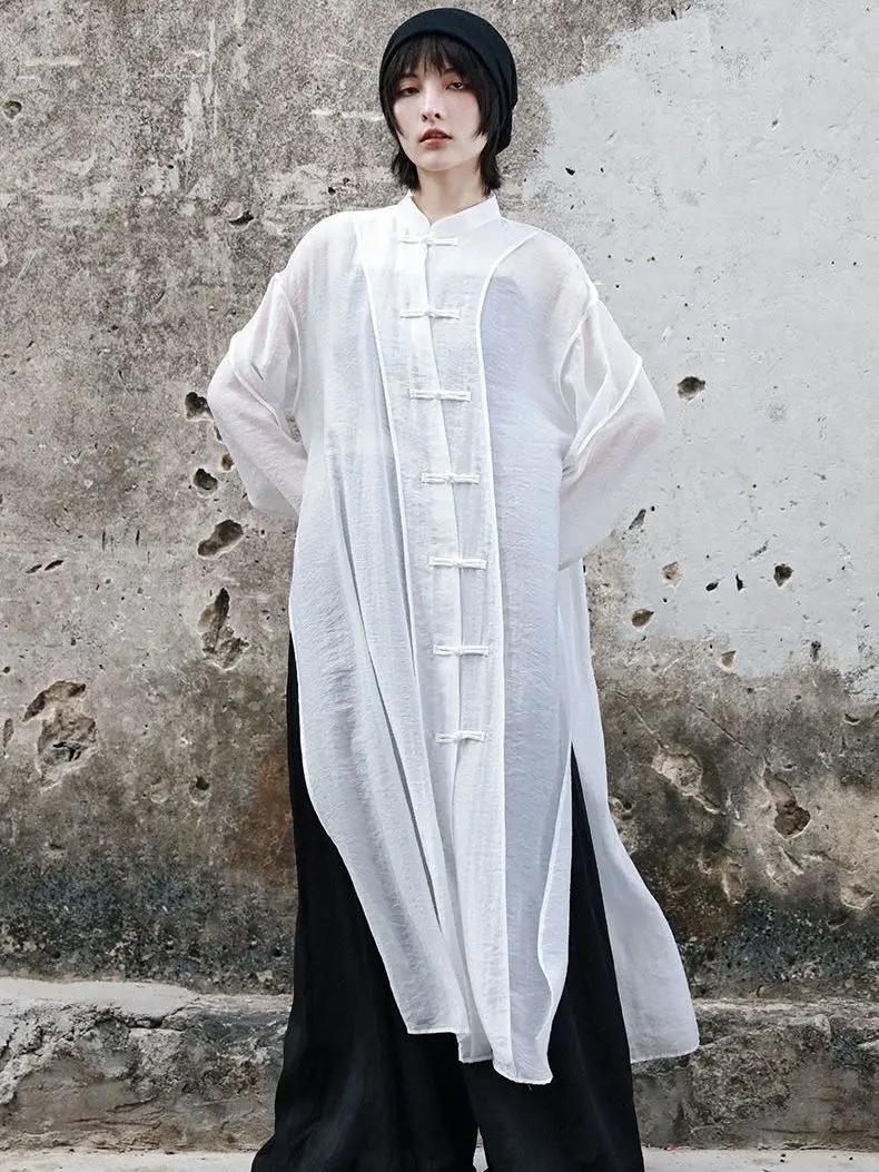 chinese traditional hanfu blouse cotton linen tangsuits vintage clothing loose top women daily fairy oriental fashion top