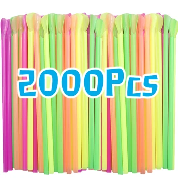 Colorful Spoon Straw Set 1