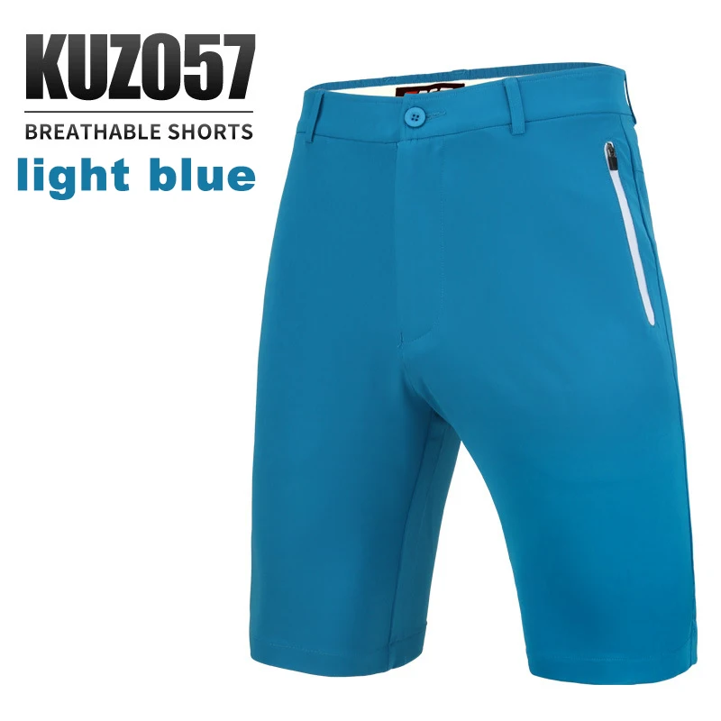 PGM Golf Shorts Men's Sports Shorts Stretch Side Comfortable Breathable Short Outdoor Sportswear Clothes