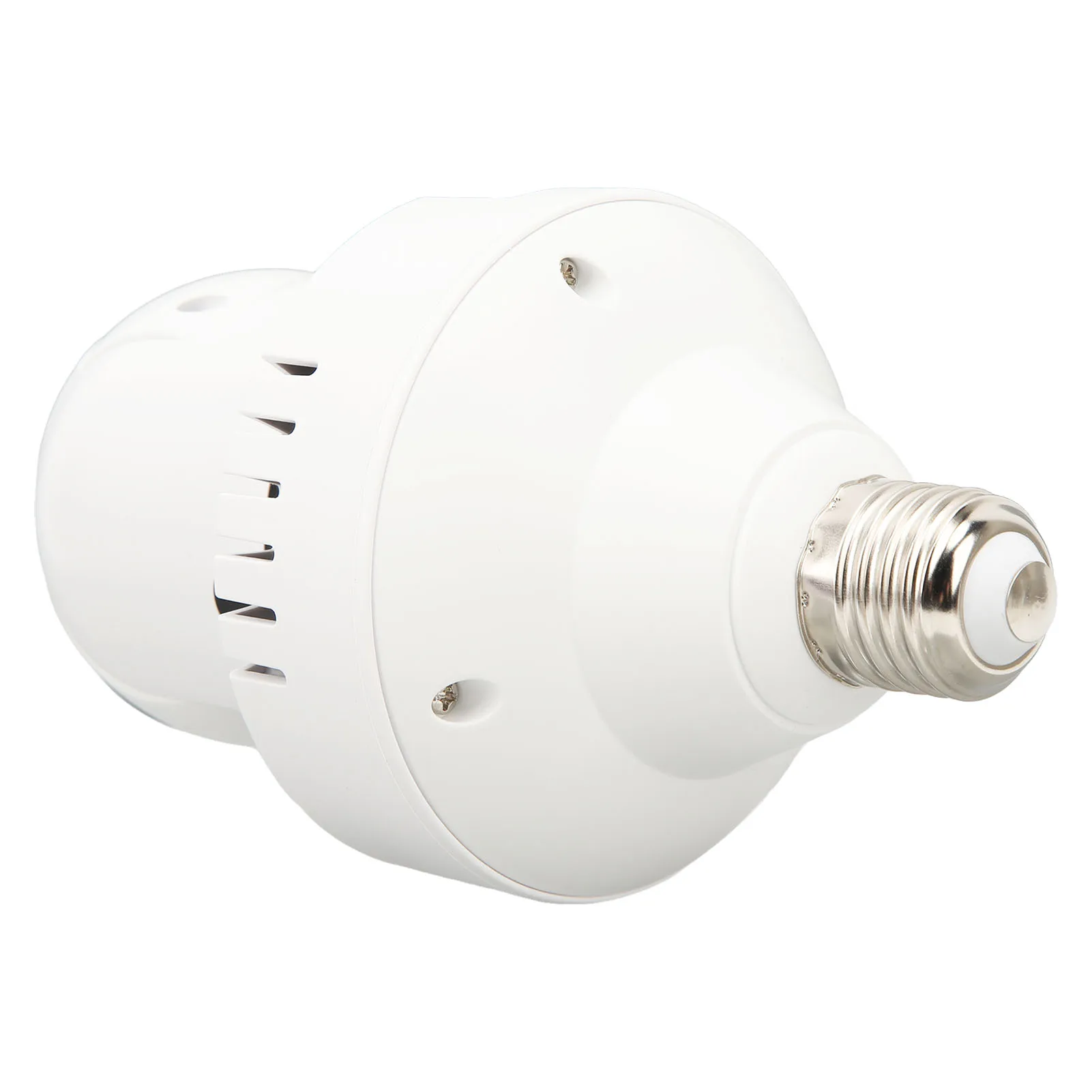 Outdoor WiFi Light Bulb Security Camera 2 Way Audio 110‑240V Light Bulb Security Camera with Smoke Detector for Home