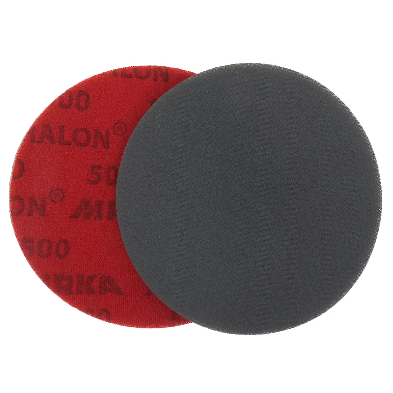 Sandpaper Foam Sponge-Backed Wet Dry Sanding Discs 6 Inch 150mm Hook and Loop 1/3Pcs for Car Wood Drywall Metal