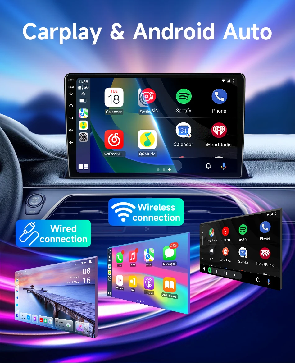 Srnubi Auto Stereo Radio Für Renault Logan 1 Sandero 2009-2015 Carplay Android Auto Spiegel Link BT5.4 Navigation DVD kopf Einheit – Detail 12