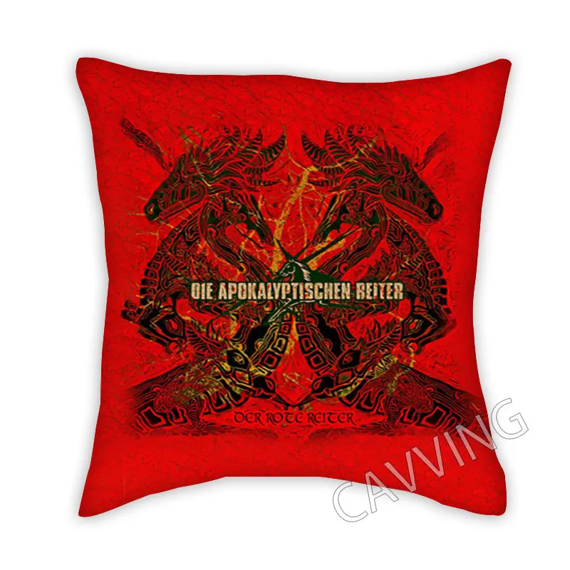 

Декоративная подушка из полиэстера с 3D принтом, квадратная молния