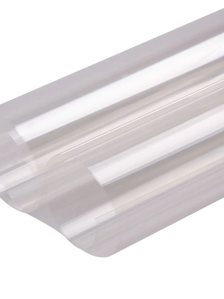 0.5x2m/20"x78.7" Clear Protective Layer Clear Anti Fog Film Premium Antibacterial for Rearview Mirror Bathroom Mirror Film