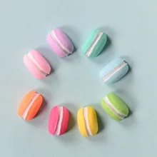  Macaroon Small Macaron Stereo 3d Refrigerator Magnets Refrigerator Decorative Magnets Nordic Ins Set 