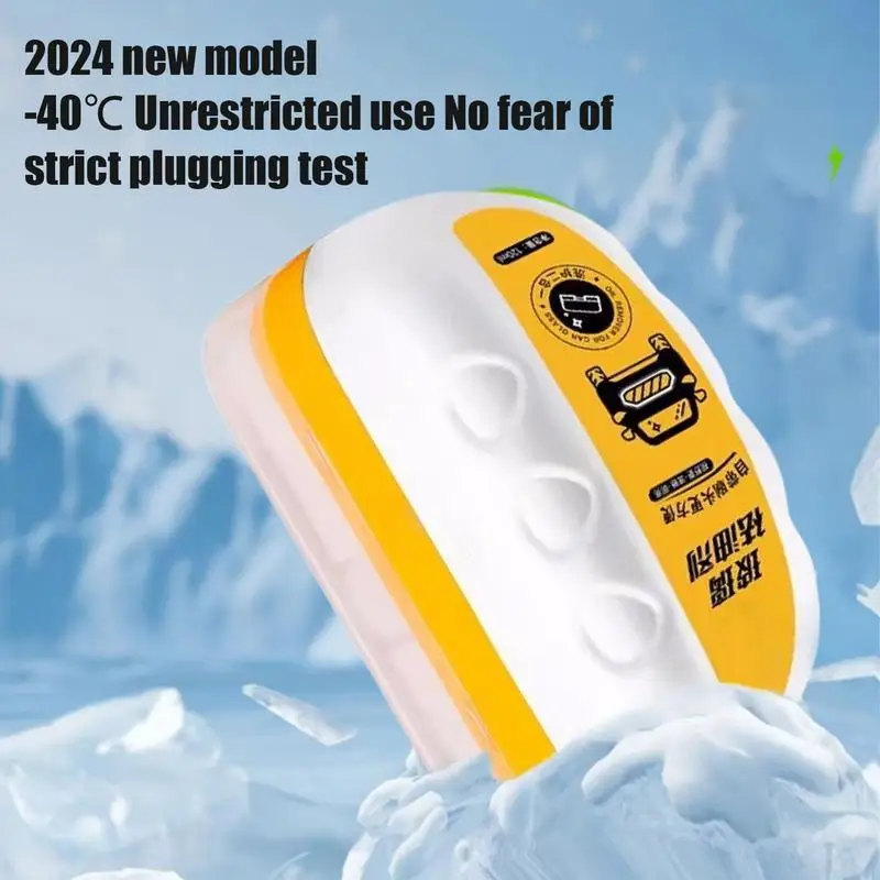 Automotive Glass Oil Film Remover 100ML Car Oil Film Cleaning Brush Windshield Cleaning Polishing Care Maintenance Brush