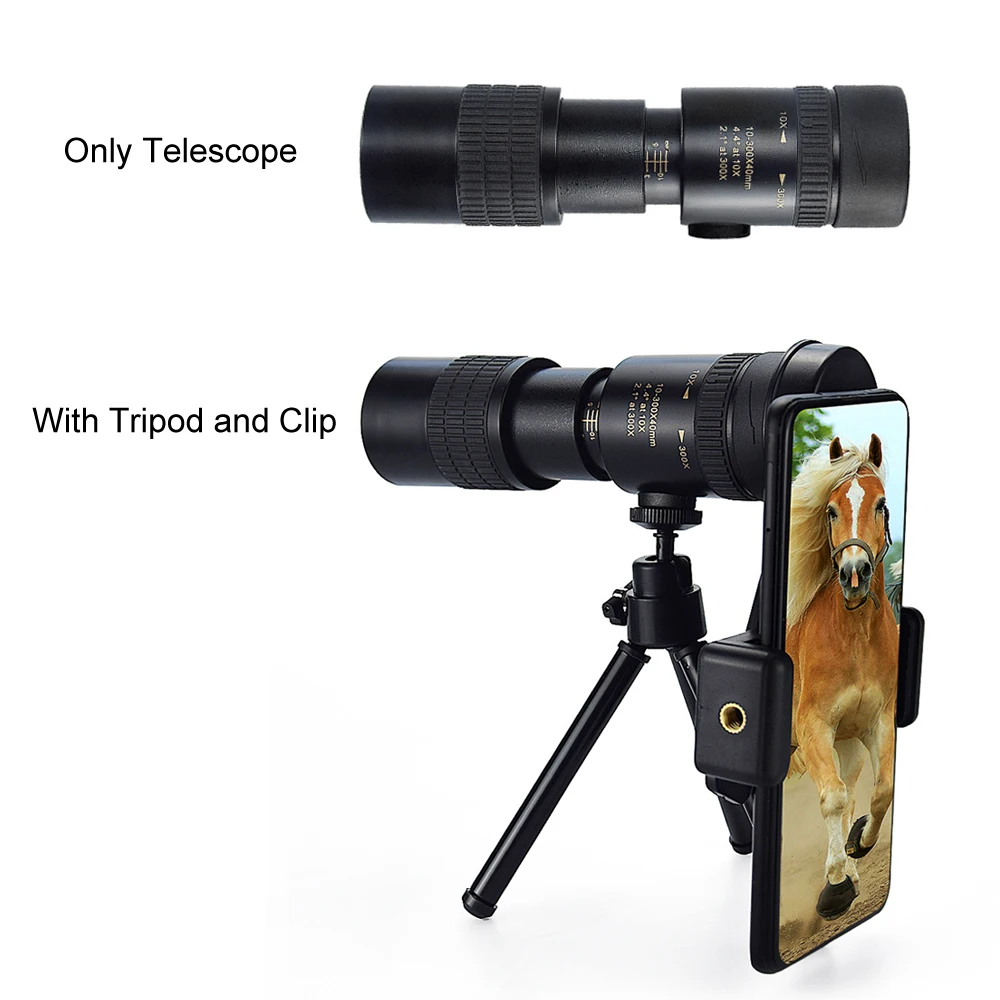 Téléobjectif Fotogear 400mm Pour Smartphone IPhone - Noir, Aluminium, Neuf