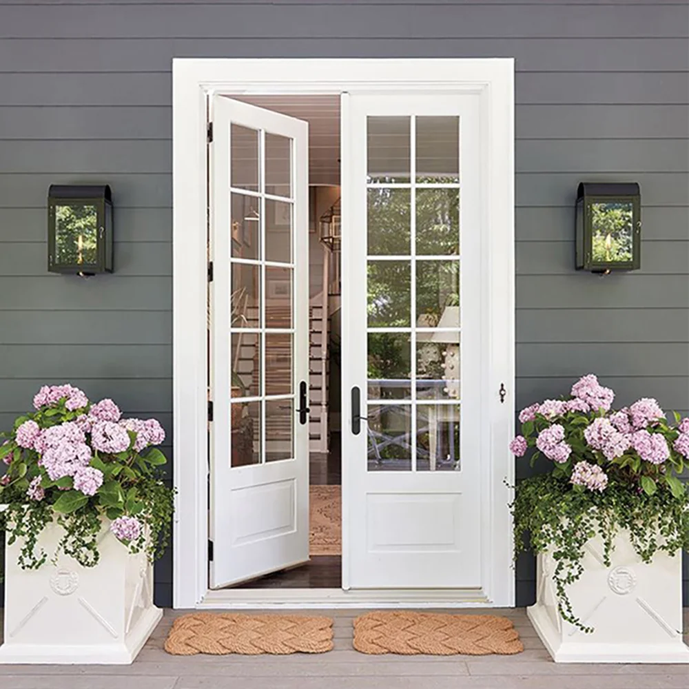 metal front door