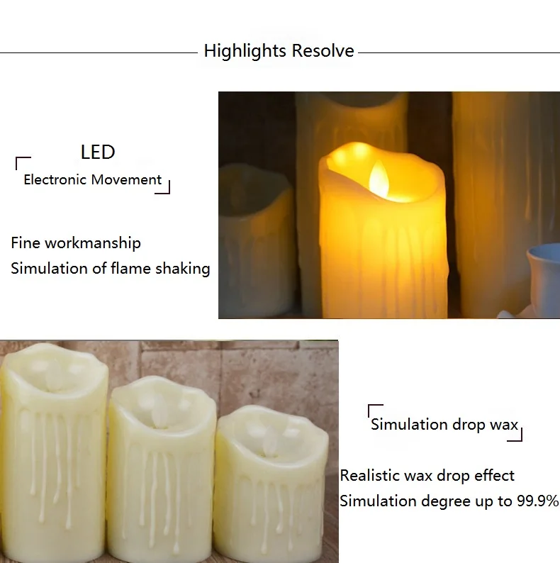 12 paquets de bougies à LED sans flamme et vacillantes, alimentées par  piles, avec minuterie, pour les décorations de Noël, l'automne et  l'intérieur