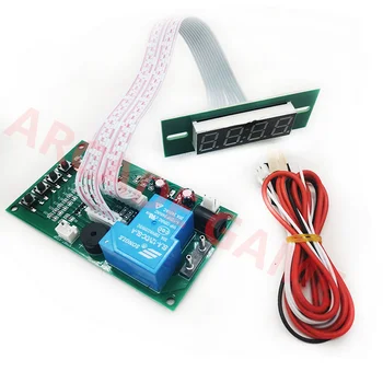 전기 자동 판매기/물 디스펜서 기계/아케이드 게임기용, 15B 코인 작동 타이머 pcb 컨트롤러 제어 타이머 보드