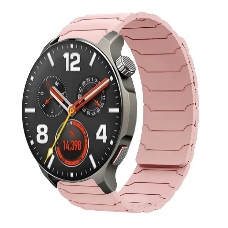 Magnetic Silicone Strap, 20mm/22mm - Comfortable and Stylish Wristband