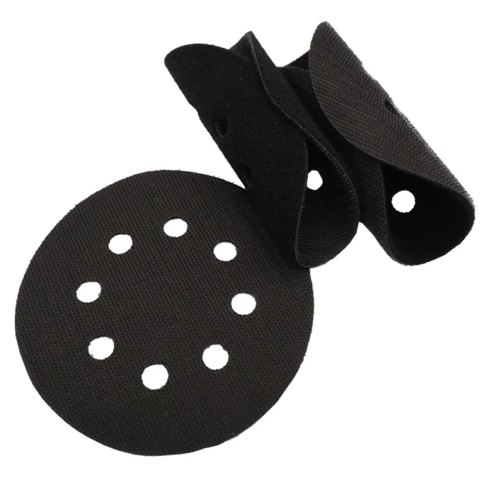 

1pc Surface Protection Interface Pad Flocking 8 Holes 125x3mm Ultra-thin For Sanding Pad Sponge Discs Power Tool Accessories