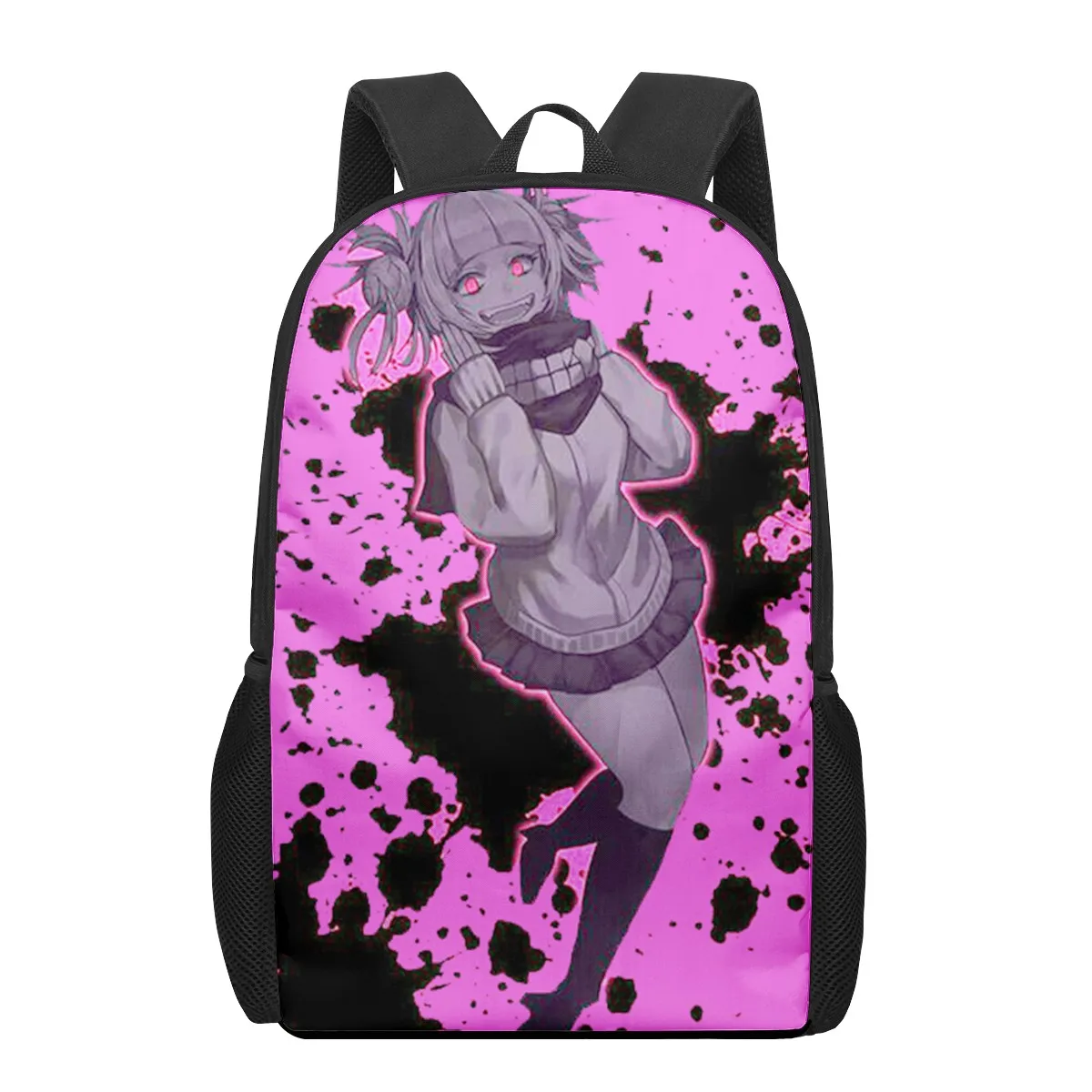 Anime My Hero Academia HIMIKO Toga 3D Print School Bags for Boys Girls Primary Students Backpacks Kids Book Bag Satchel Back Pac